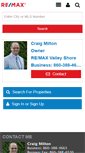 Mobile Screenshot of craigmilton.com